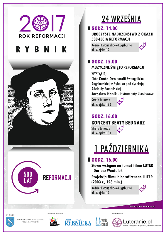 500-LECIA REFORMACJI W RYBNIKU