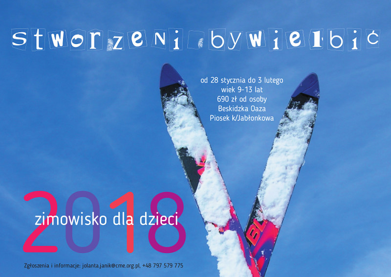 Ferie 2018<br>dla dzieci w wieku 9–13 lat