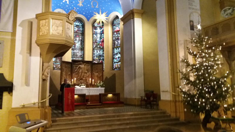 Relacja z nabożeństwa kolędowego