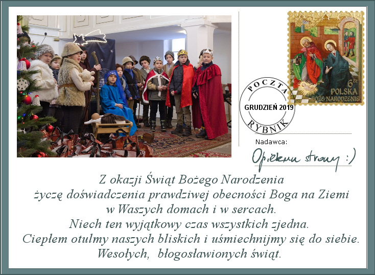 ŻYCZENIA ŚWIĄTECZNE