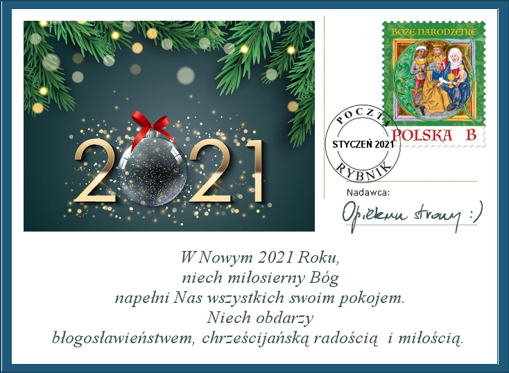 ŻYCZENIA NOWOROCZNE