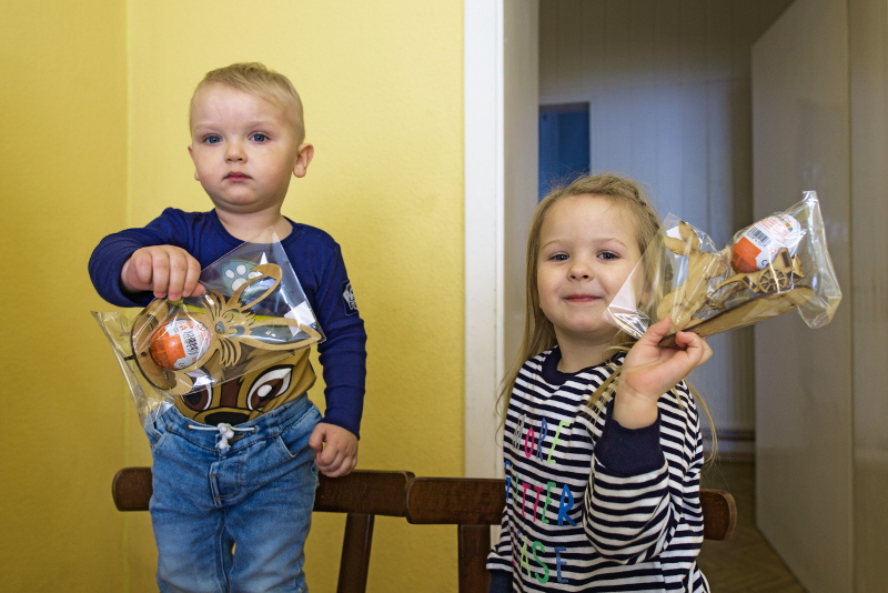 ZDJĘCIA Z "SZUKANIA WIELKANOCNEGO JAJKA"