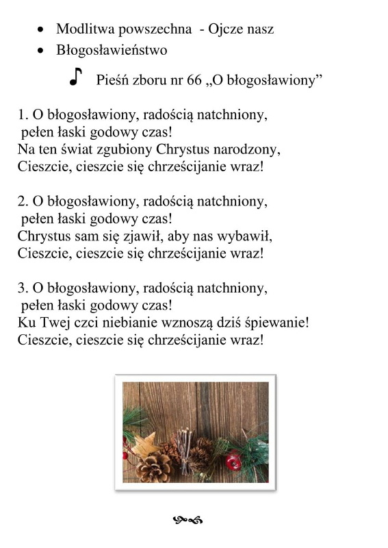 EPIFANIJNY KONCERT KOLĘD